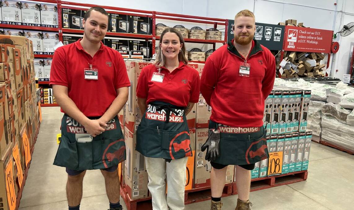 The Bunnings Lismore team have been working hard to put merchandise back on the shelves for the store's re-opening this Saturday at 9am.