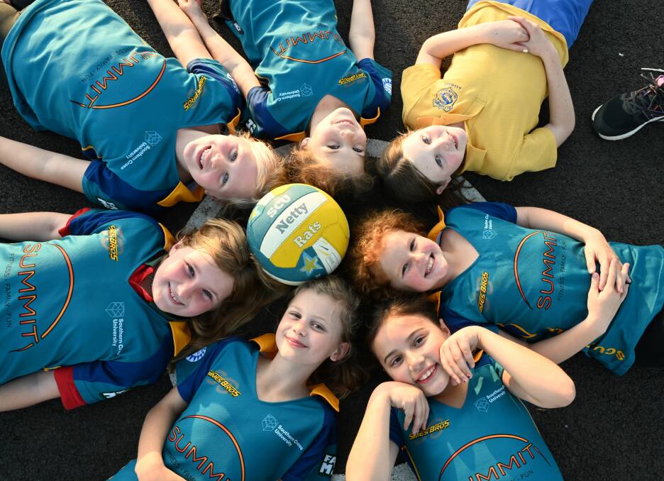 SCU Netball's Go Sweetpeas netball team are back on court in Lismore. Picture: Cathy Adams