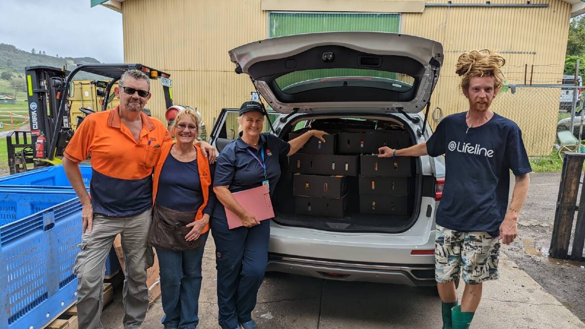 Resilience NSW's Mobile Recovery Street Teams are now going door-to-door in Lismore. Picture: Supplied