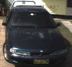 A 1996 Green/blue holden commodore utility was stolen from Kyogle between May 27 and 28. Picture by Richmond Police District