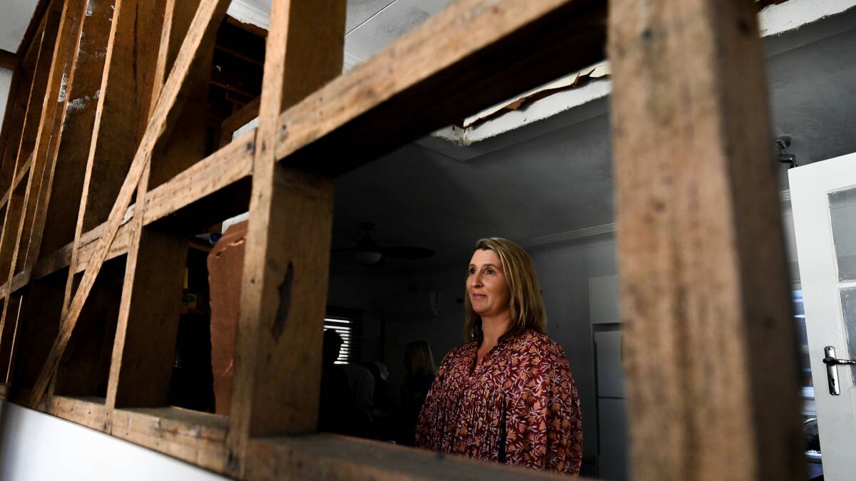 'I had a really lovely home': Rebuilding two rooms at a time