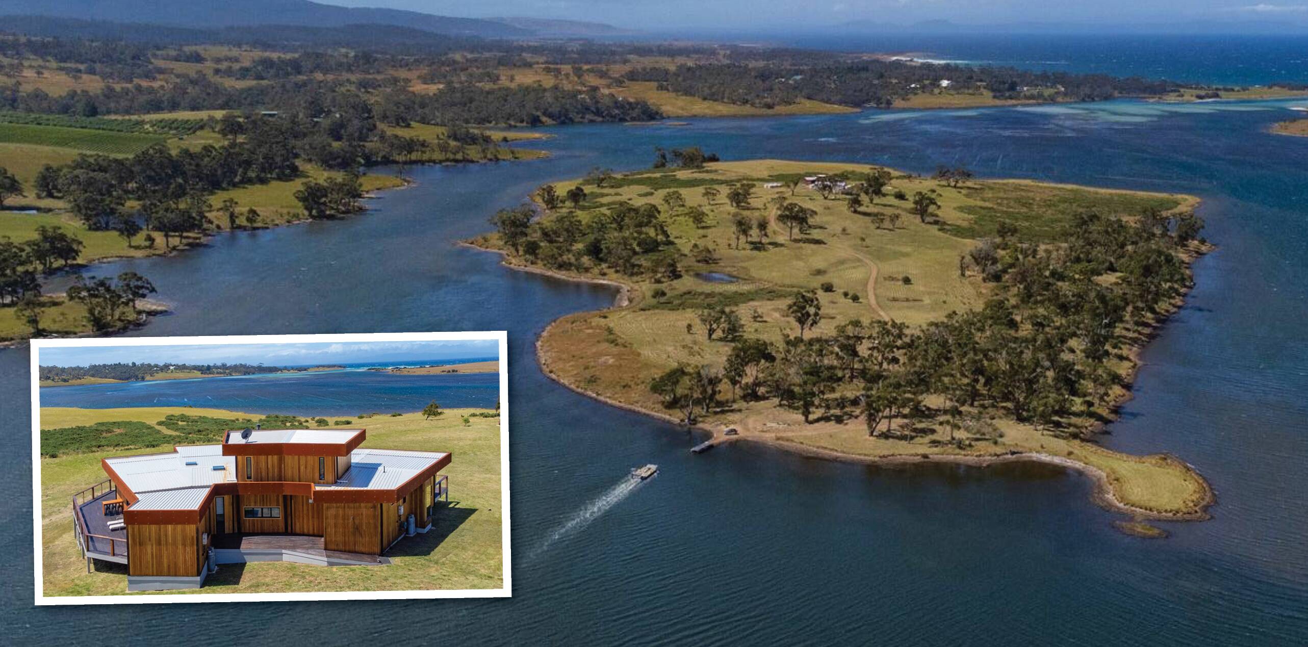 Ram Island, one of Tasmania's 11 privately-owned islands, up for sale, Lismore City News