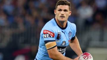 CLEAR FOCUS: NSW halfback Nathan Cleary will be in Lismore tomorrow with the Blues State of Origin team.