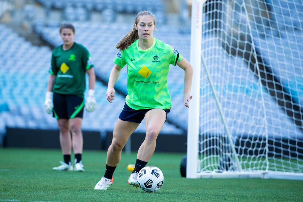 YOUNG GUN: Jamilla Rankin has been selected in the Young Matildas under-20 team to play New Zealand this weekend. Picture: Anne Adong.