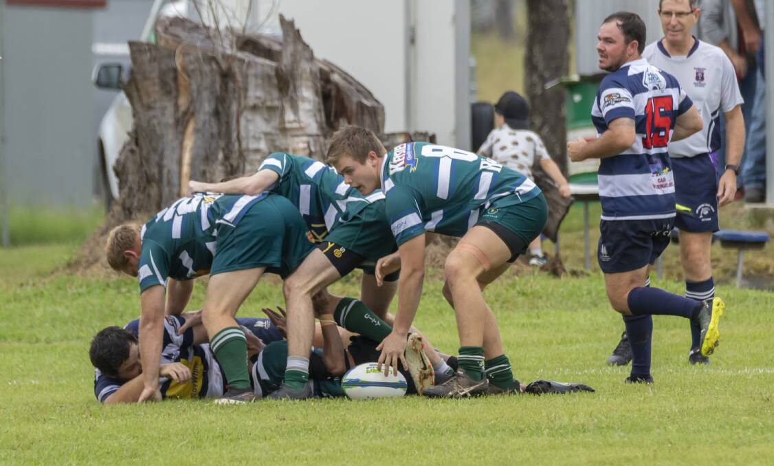 BUILDING: Lismore have shown they will not be easy beats for the remainder of the Far North Coast rugby union season. Picture: Ursula Bentley@CapturedAus