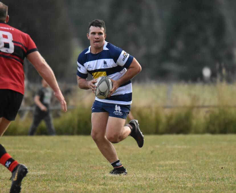 Richmond Range rugby union player Alex Gibbon will play in England with the Australian Stockman team. Picture supplied.