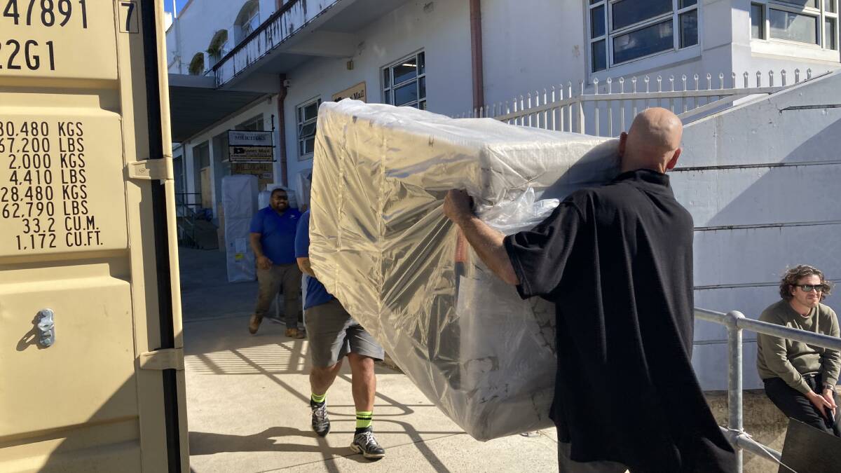 Furniture and electrical goods have been dropped off at Lismore