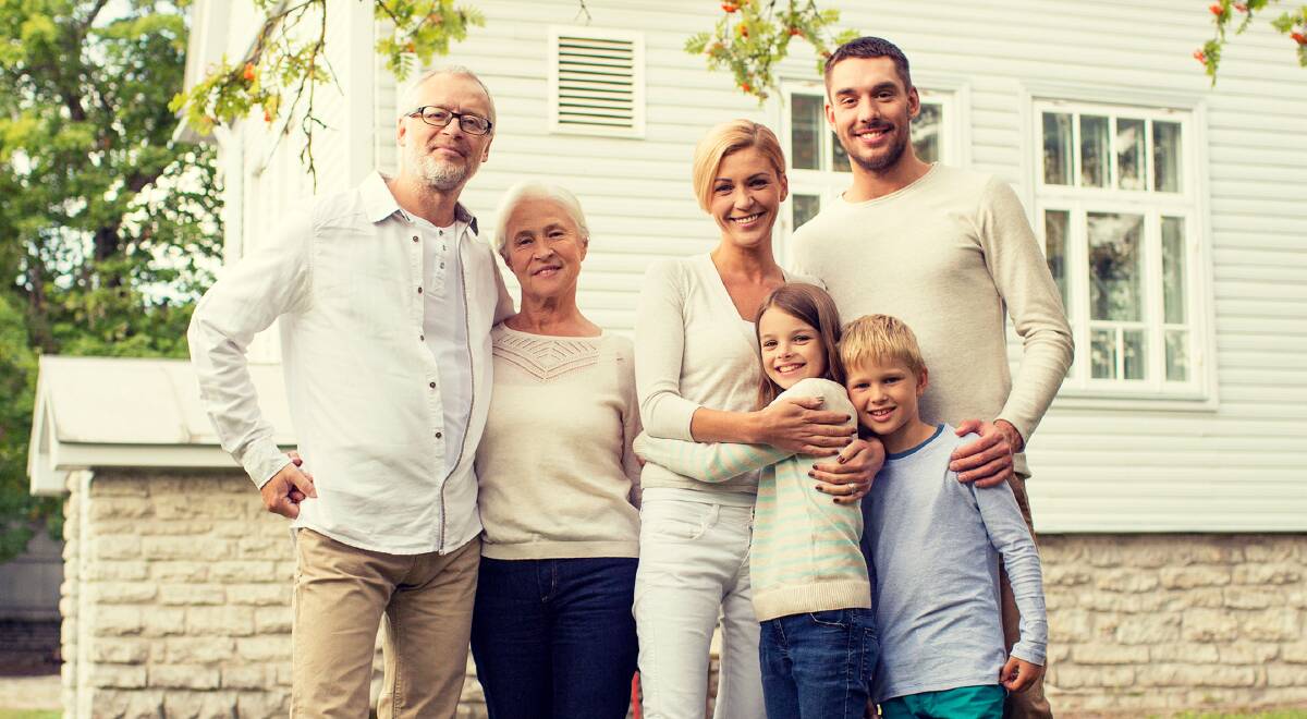 Adult children are finding it hard to support their elderly parents whilst still having to look after their own children. Picture Shutterstock