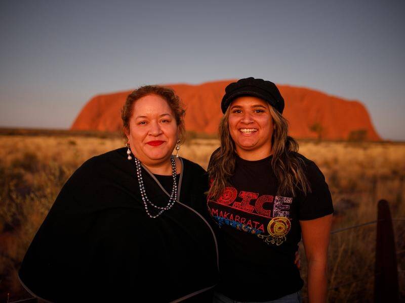 Megan Davis (L) wants Australians to read the Uluru statement during National Reconciliation Week. (PR HANDOUT IMAGE PHOTO)