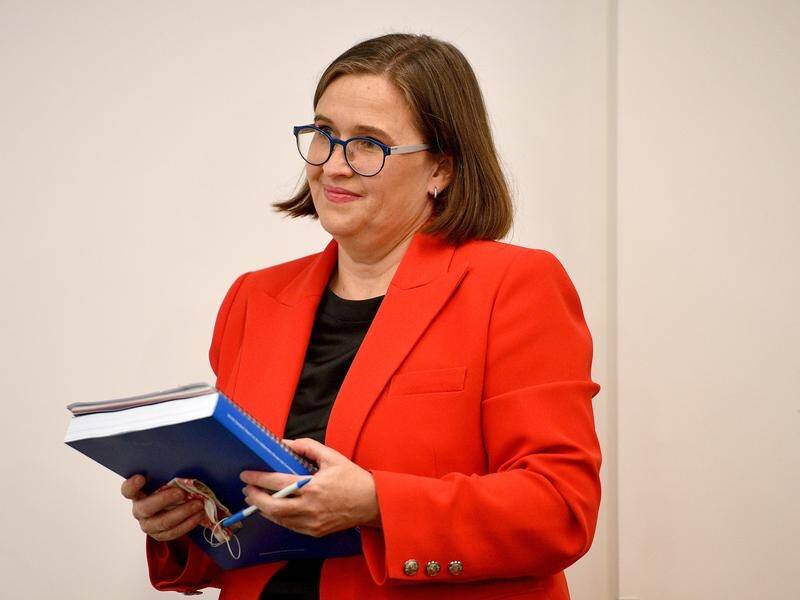 Laws based on Sex Discrimination Commissioner Kate Jenkins' recommendations have passed the Senate. (Dan Himbrechts/AAP PHOTOS)