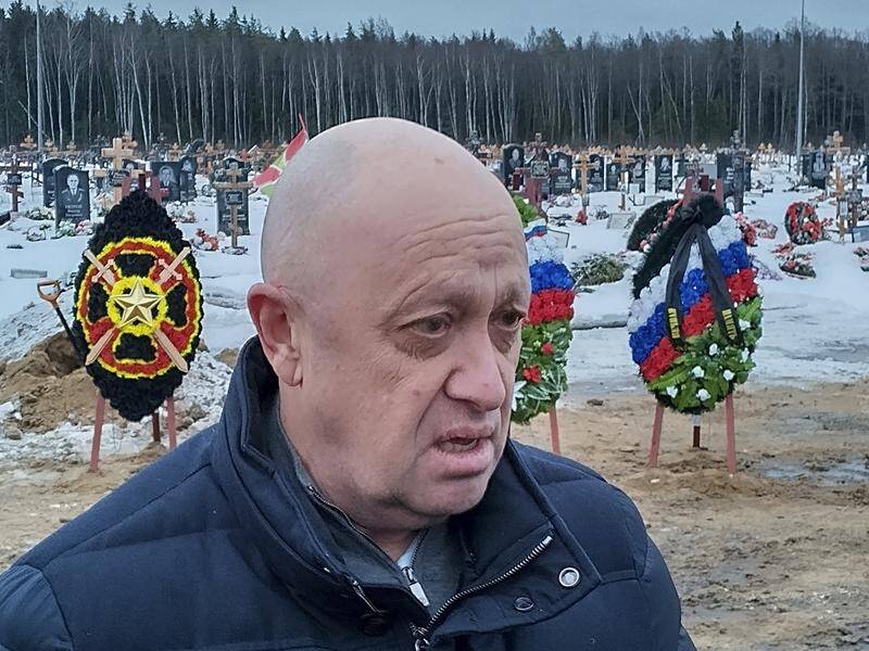 Wagner Group head Yevgeny Prigozhin says 20,000 troops have died in the battle for Bakhmut. (AP)