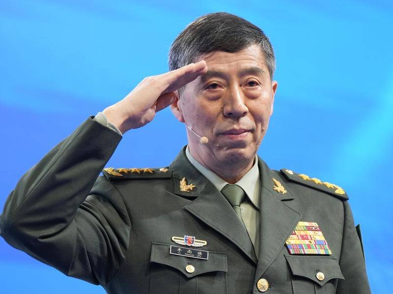 Defence Minister Li Shangfu says how to resolve "the Taiwan question is a matter for the Chinese". (AP)
