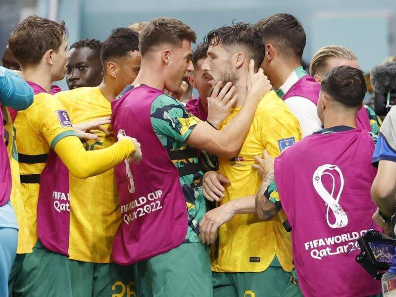 The Socceroos have built up an unbreakable bond during the COVID pandemic, says their coach. (AP PHOTO)
