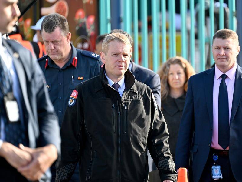 One of the reported missing in the NZ hostel fire is a university associate of PM Chris Hipkins. (Masanori Udagawa/AAP PHOTOS)