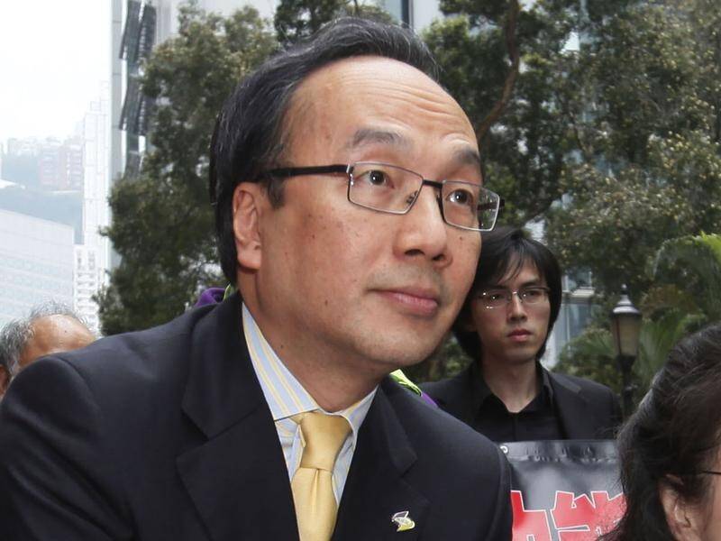 Civic Party co-founder Alan Leong says 30 of the party's 31 members have voted to wind it up. (AP PHOTO)