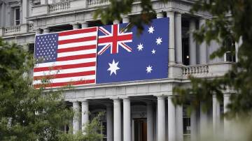 A proposed sale of AUKUS material to Australia won't alter regional military balance, the US says. (AP PHOTO)